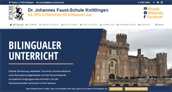 Desktop Screenshot of faustschule.de